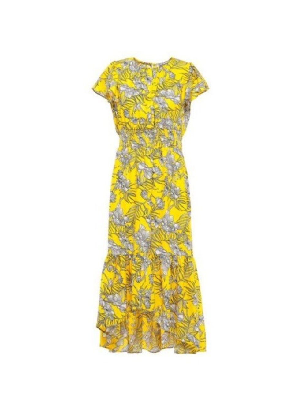 Walter Baker Ali Floral High-Low Dress - S
